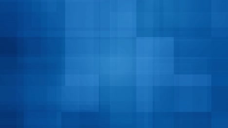loopable blue background with overlapping squares, rectangles and dynamic geometric layers - mosaic patterns and vibrant visual