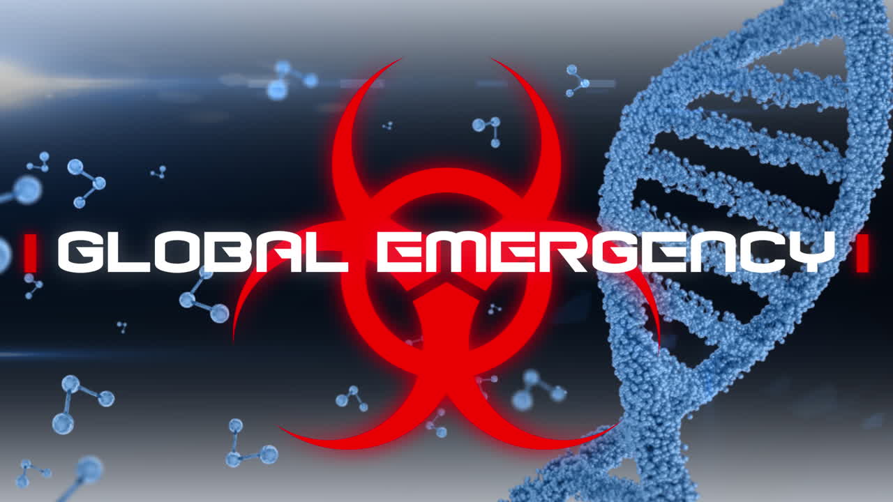 animación conceptual del coronavirus covid19