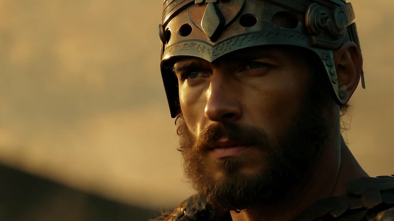 un hombre con casco parece serio.