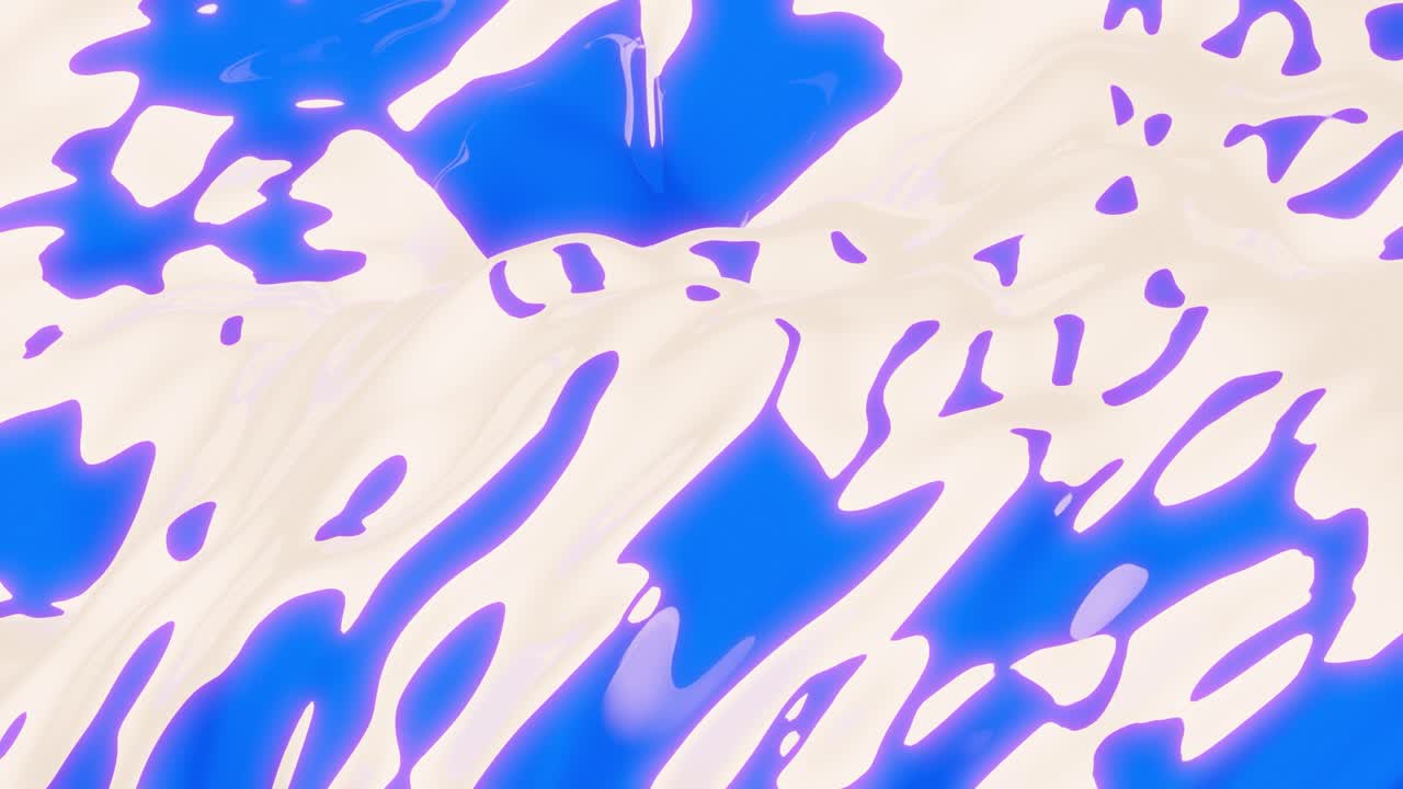 추상적인 파란색과 색의 회전하는 배경