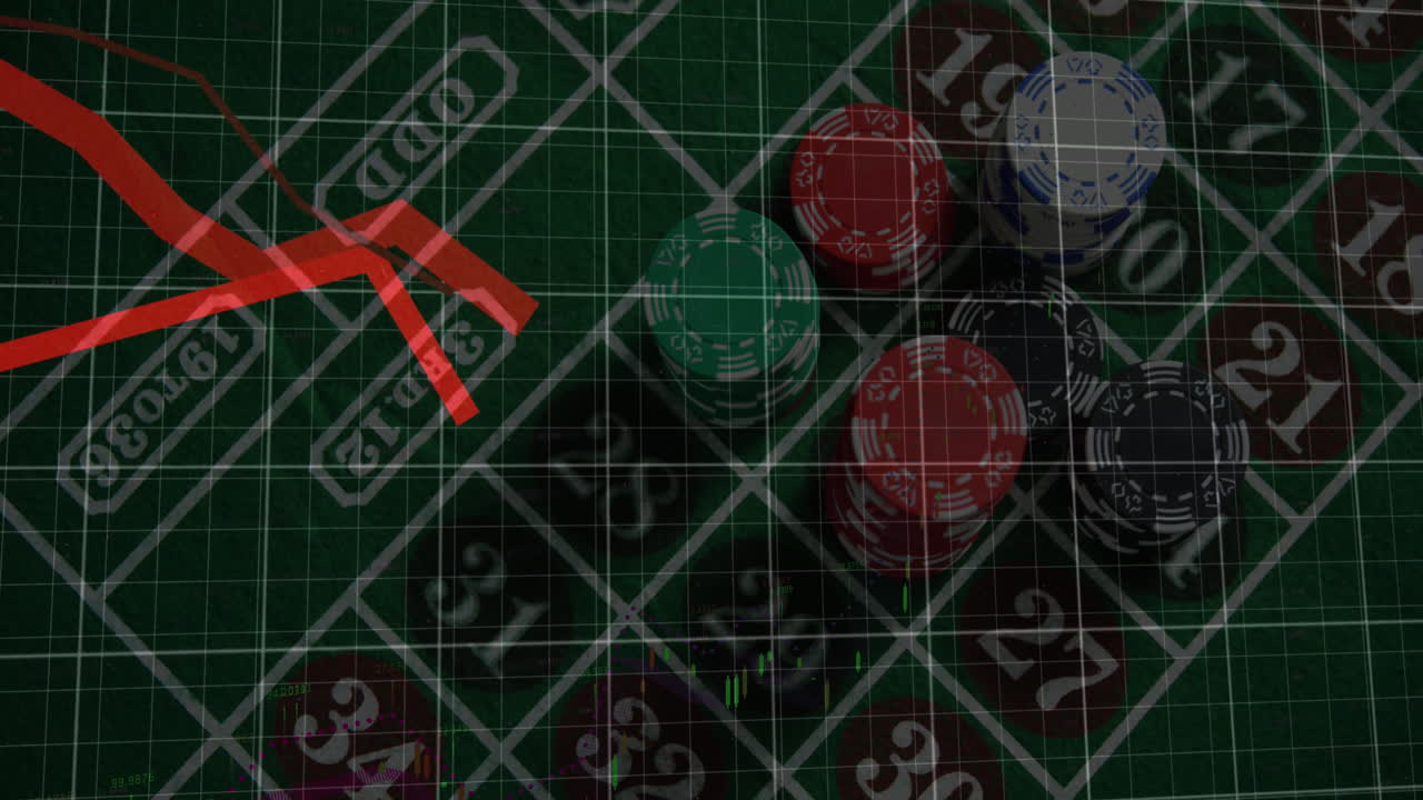 데이터 처리를 통해 카지노의 애니메이션