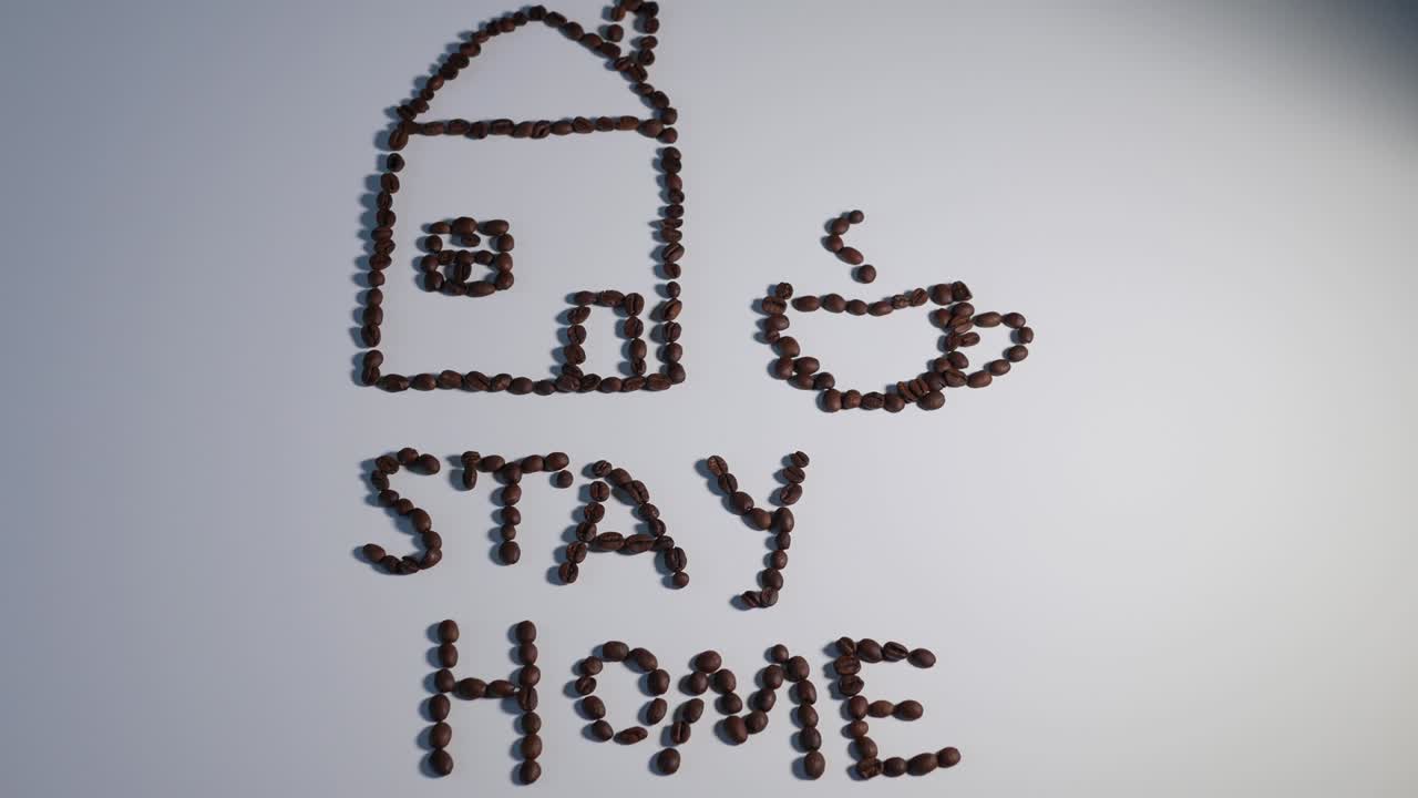 색 배경에 커피 을 가진 연기 효과. 창조적 인 그림 아레나 갈색 커피 콩 커피 자연.