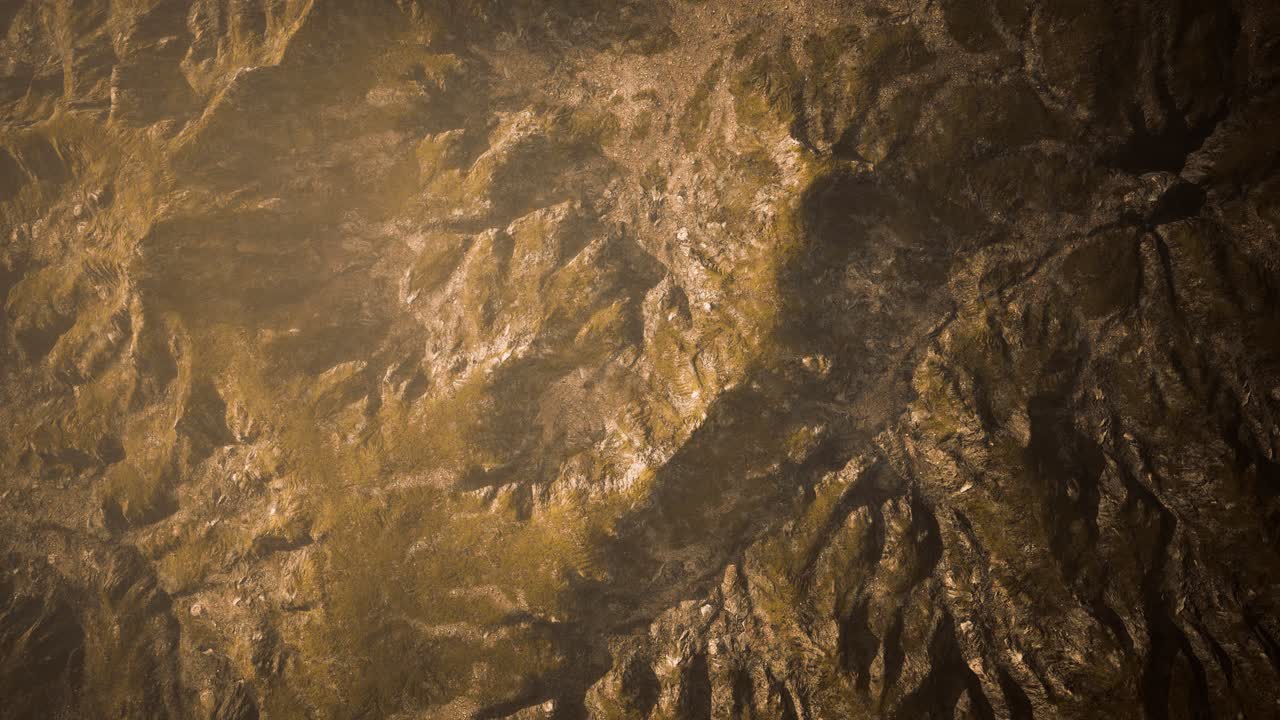 vista superior del cañón de la roca roja