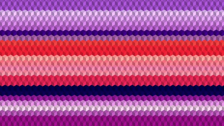Geometric abstract design. Digital glitch pattern. Transition.