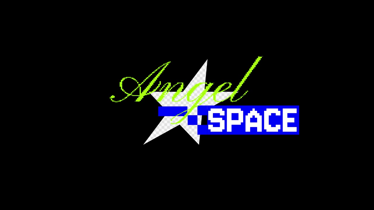 Animert logoavsløring for Angel SPACE med stjerne