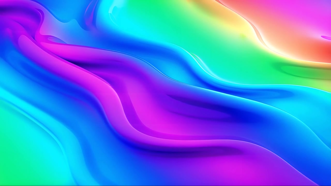 Abstract Fluid Motion Background 4K