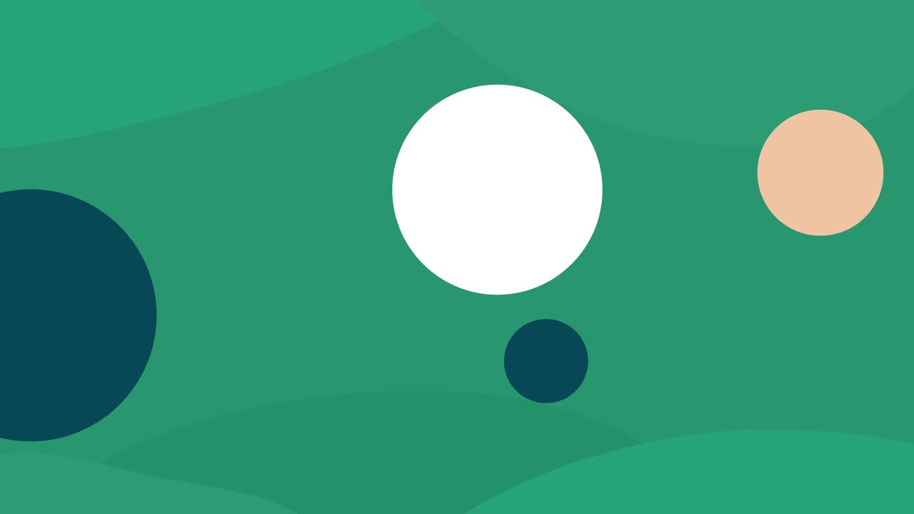 formas abstractas de color verde en el fondo