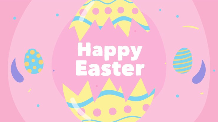 Motion Graphic of Hand drawn┬aeaster instagram posts collection
