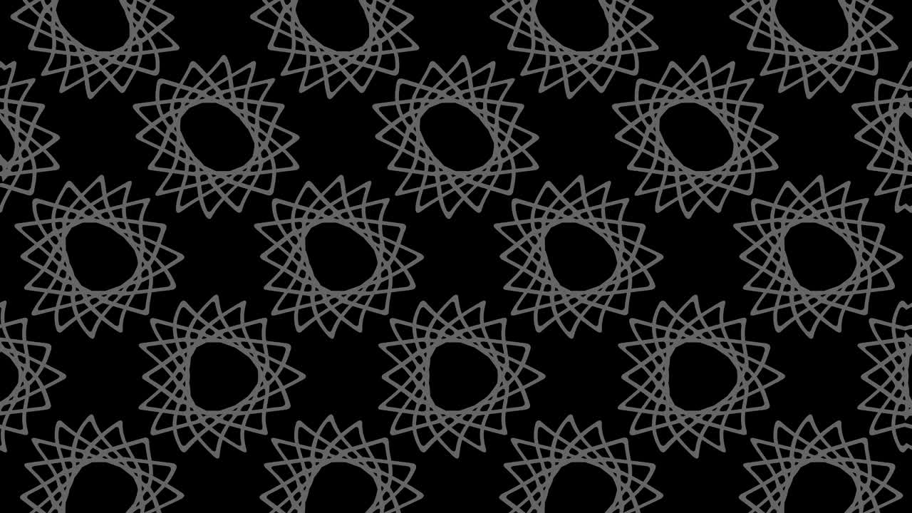 최소한의 배경에 검은색과 색 패턴.