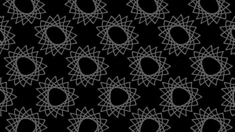 Black and white pattern on a minimal background.