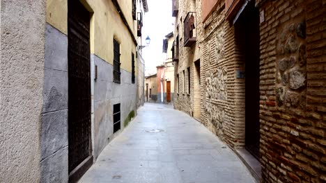 streets in toledo, spain.