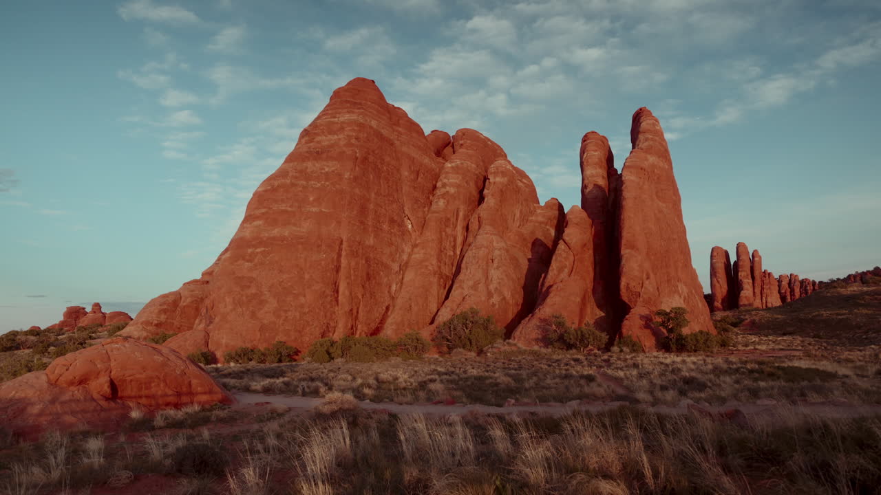 Red Rock Formations at Arches National Park