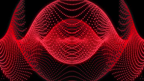 Rainbow Color Change Dot Shape Pattern Animation