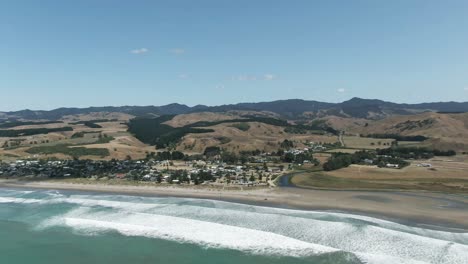 Strandaufenthalt-Southland-Riversdale-Shores-Pazifik-Neuseeland