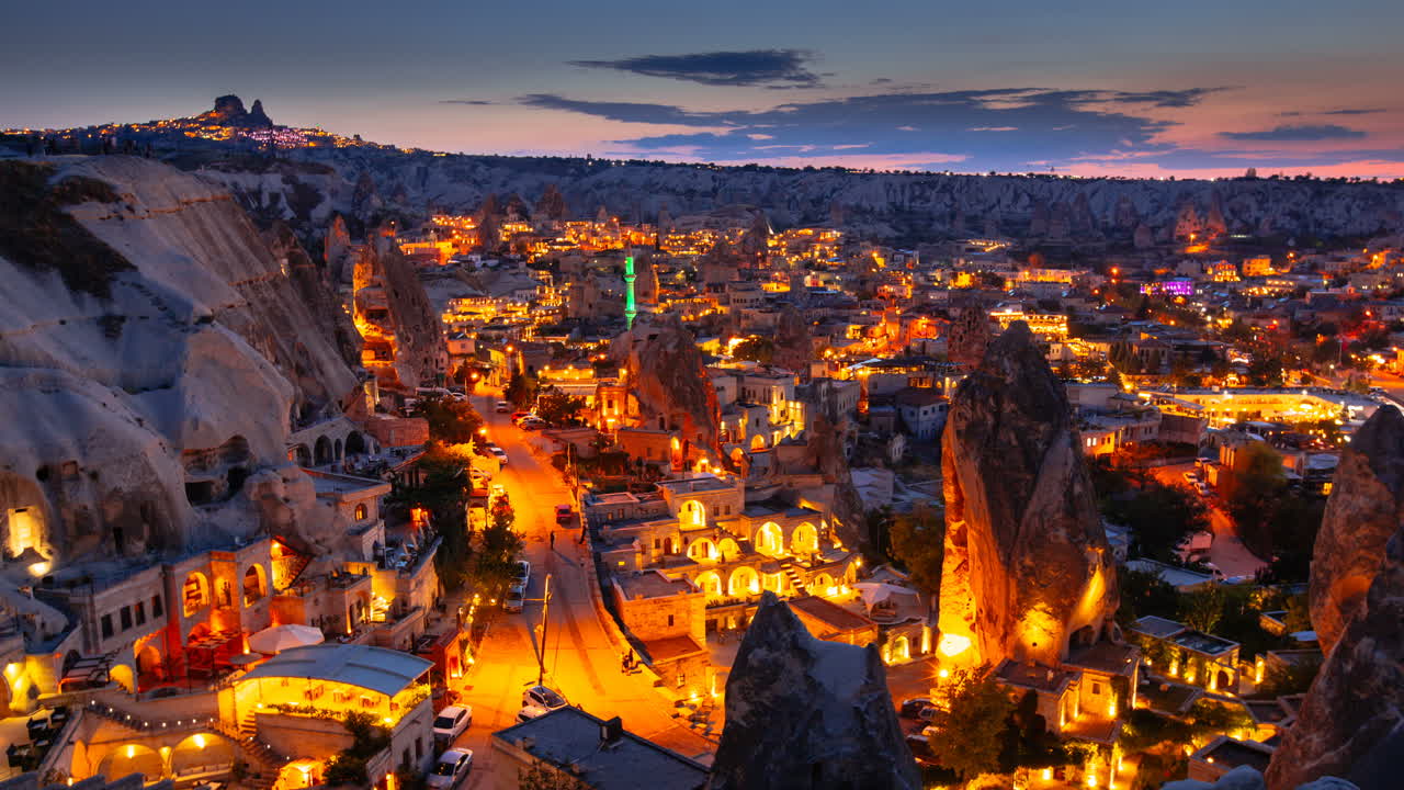 Cappadocia at Night: A Stunning View from Above
