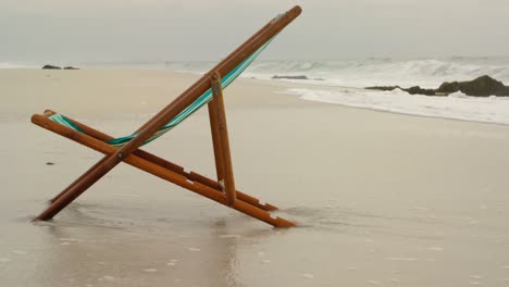 tumbona en la playa