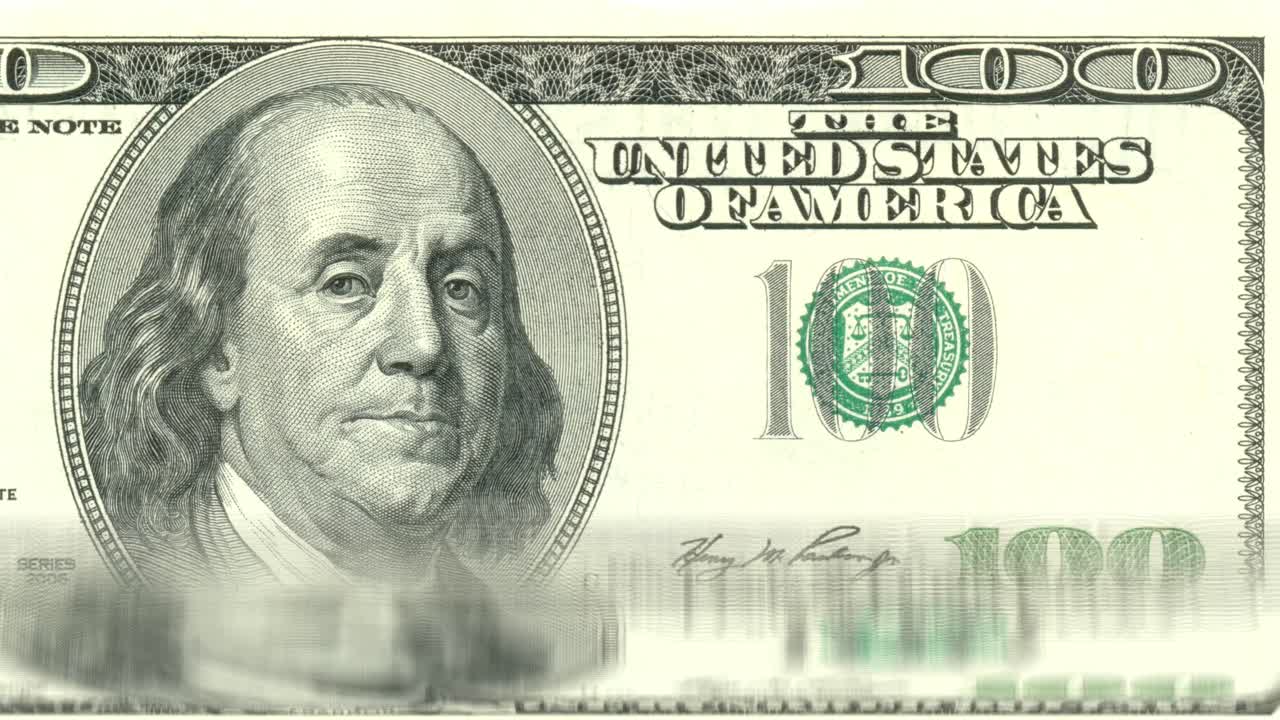 100달러 지폐 사진