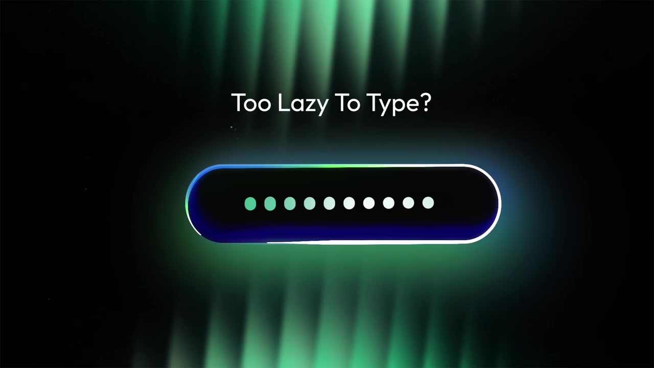 Animation Voice Search with Fractal Background