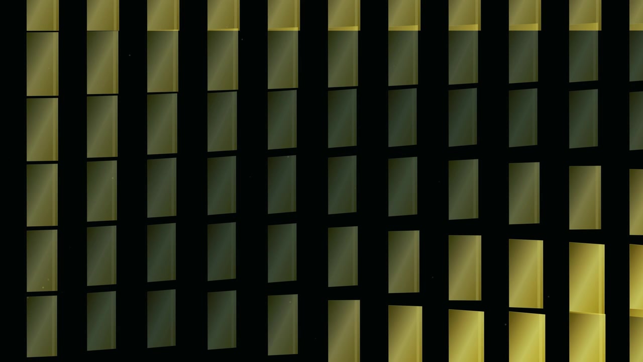 Abstract Motion Background with Shifting Golden Rectangles