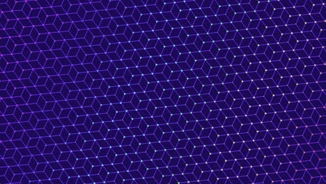 futuristic geometric pattern blue and purple lines and shapes