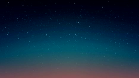 night shining starry sky, blue space background with glittering stars, cosmos. animated space background. seamless loop