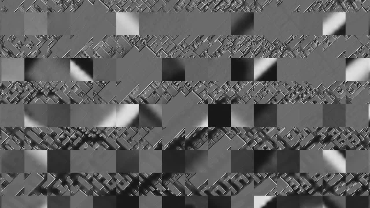 kaleidoscopio en movimiento. gráficos en movimiento de 4k