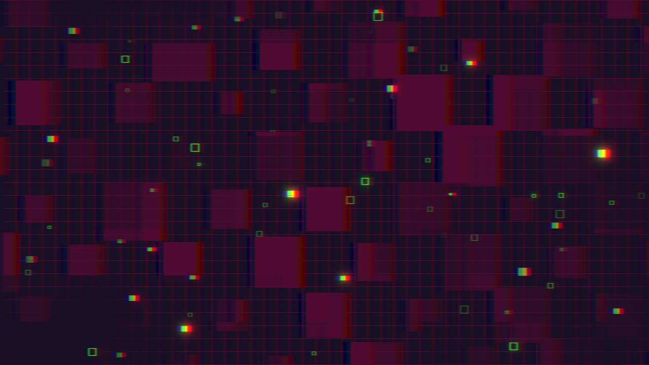 motif de grille pixelé coloré