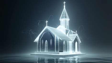 a church on the water