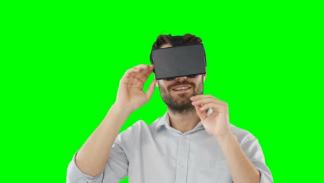 Mann-Mit-Virtual-Reality-Headset