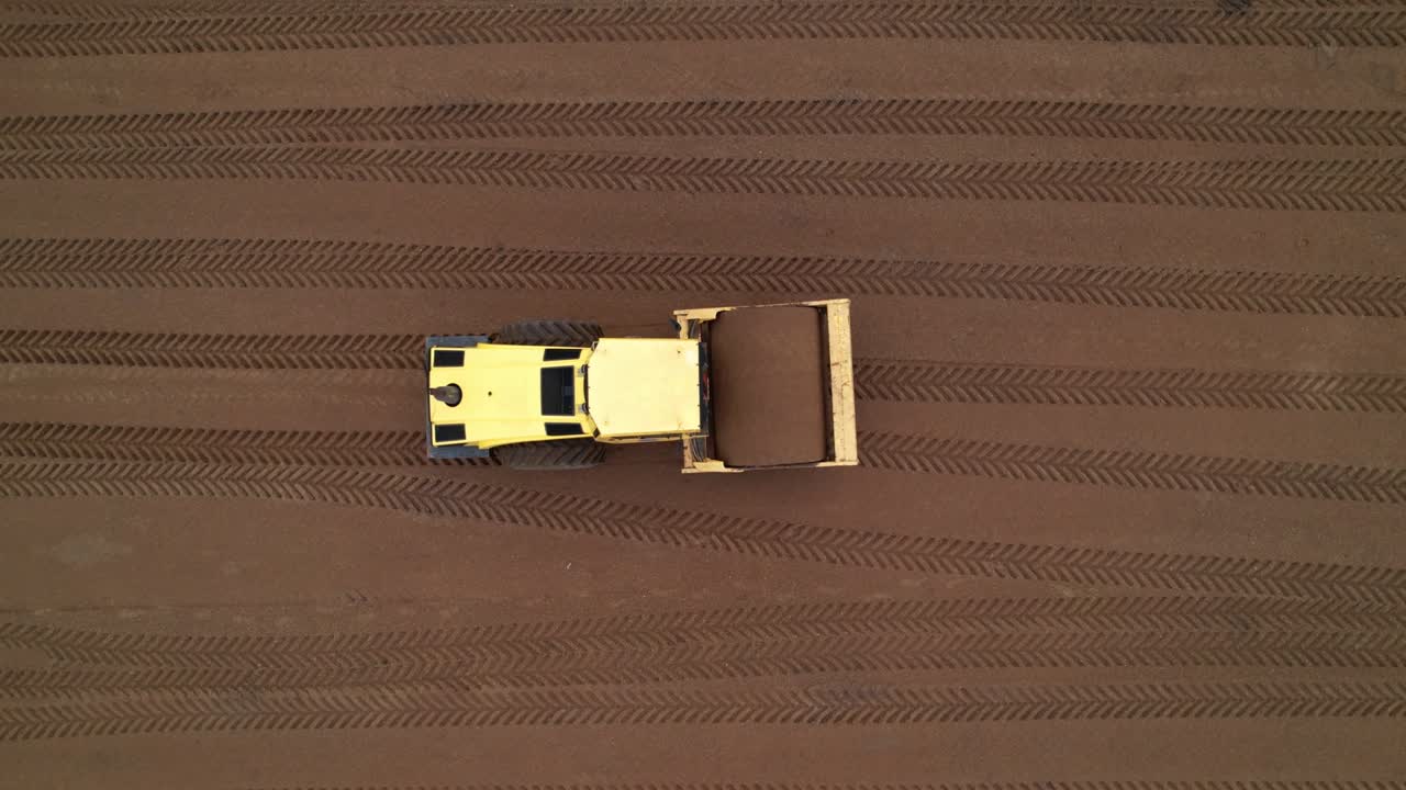 Aerial view of the road skating rink