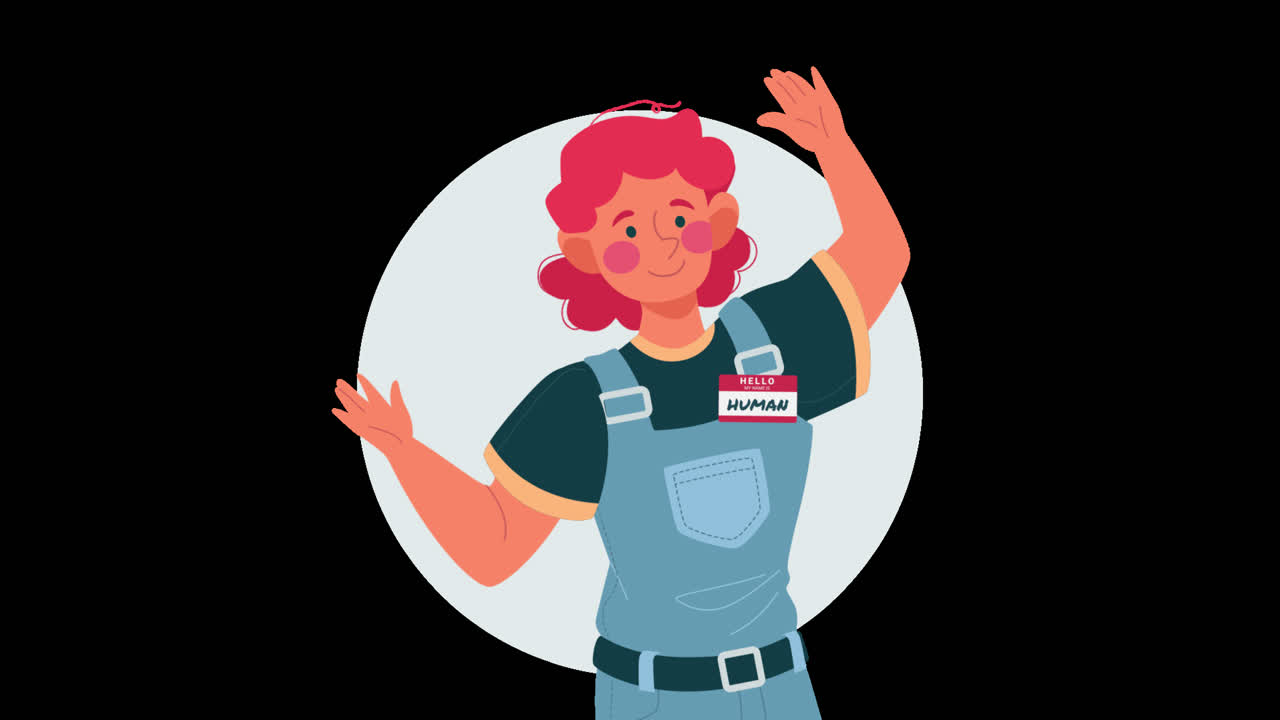 illustrazione del bambino felice