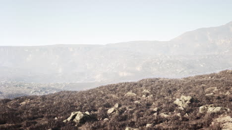 arid mountain landscape