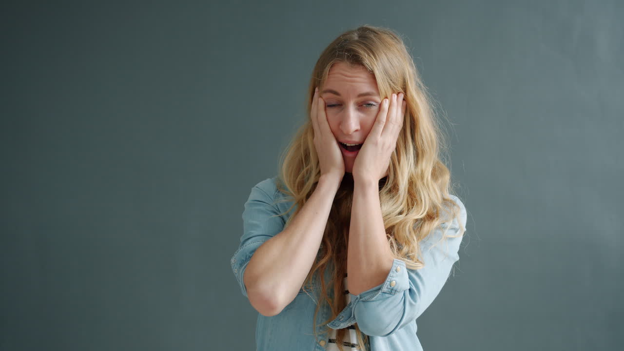Woman with Surprise Expression