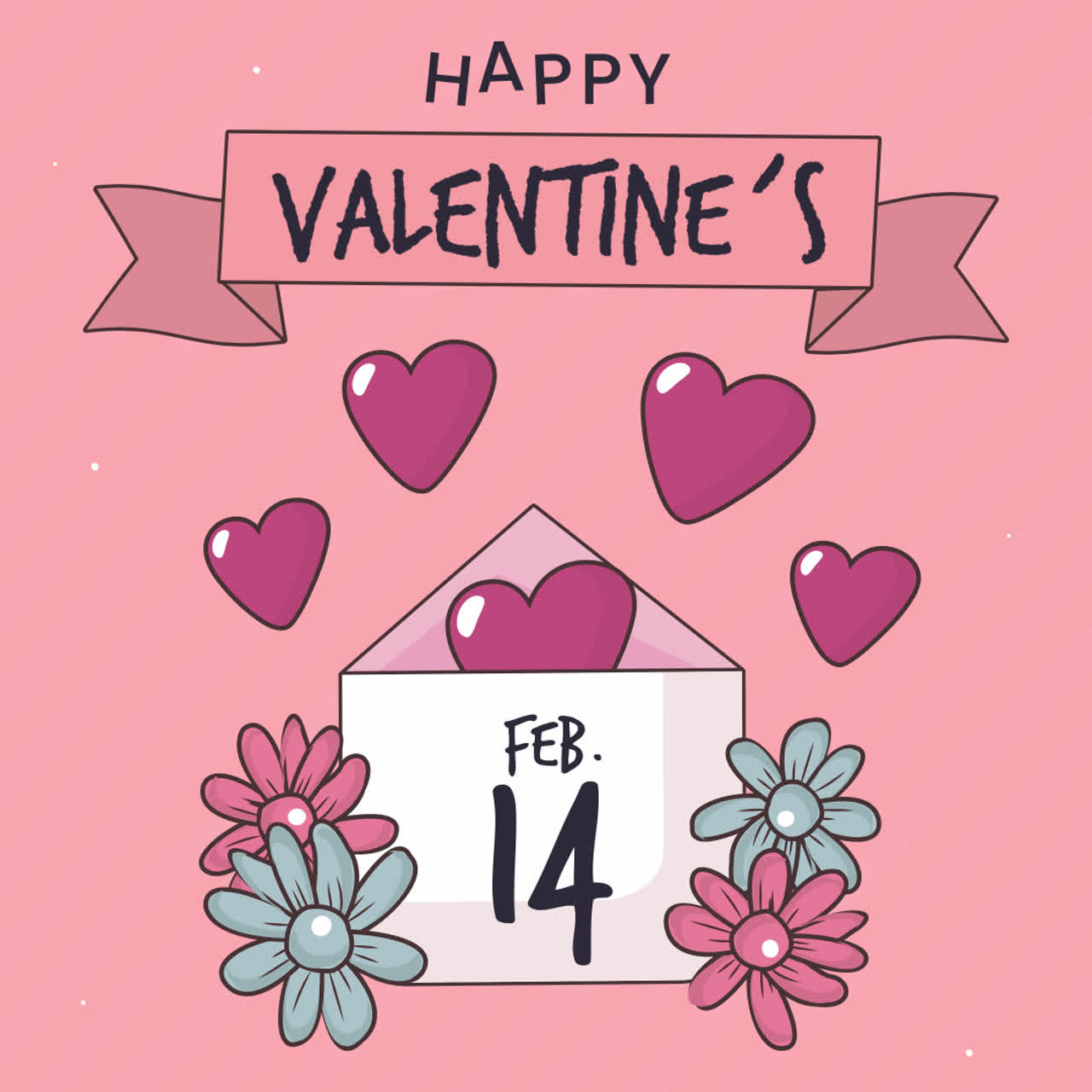 발렌타인 데이 카드