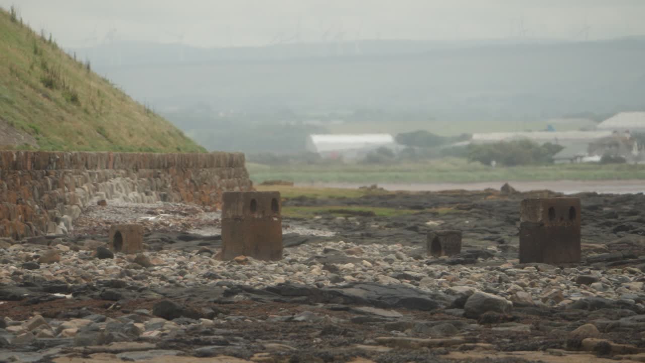 Wildlife Slow-mo, Rugged Shoreline, Gull Flights, Coastal Landscapes