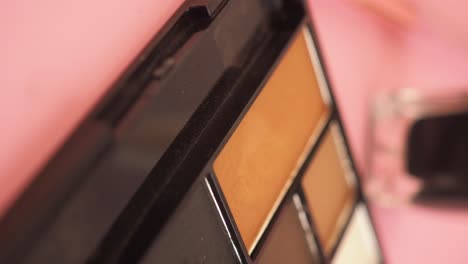 eyeshadow palette with multiple shades