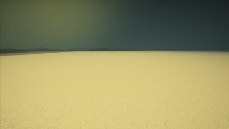 bonneville salt flats landscape with rain storm clouds in distance