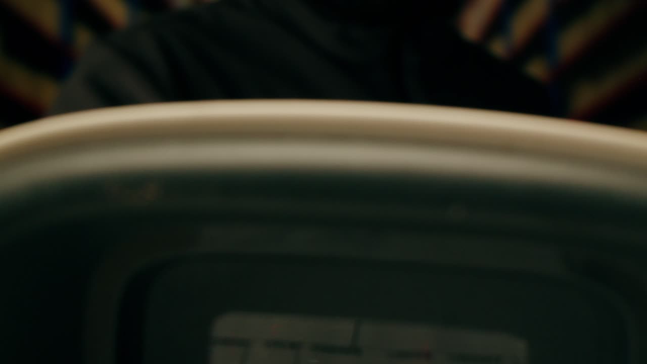 Scanner scan delivery box in storage, E-commerce shop, man packing goods and clothes second hand delivery market, courier Packaging and Shipping Workspace with Supplies and Technology, online sales.