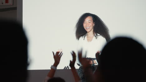 Business,-speech-and-woman-with-presentation