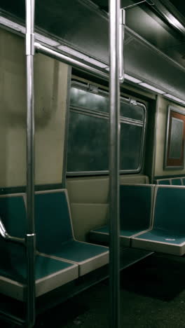empty subway car