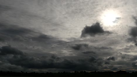these dramatic time lapse sky with sun video suitable muti use projects, insert your title, message or logo