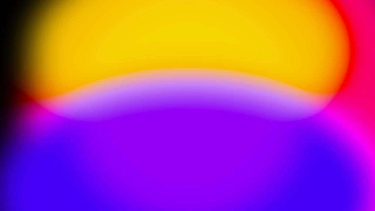 Abstract Light Leak Transition with Vibrant Yellow and Purple Colors