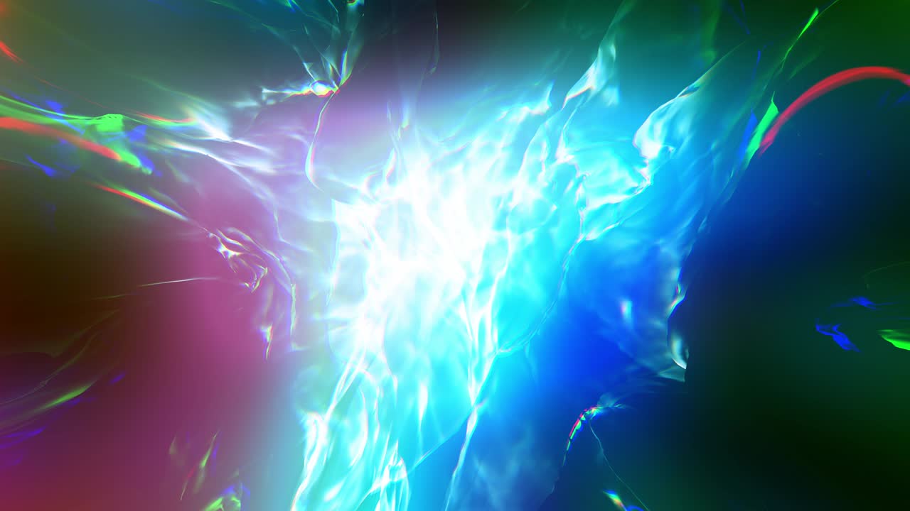 prisma abstracto fantasía de bucle fractal de fondo