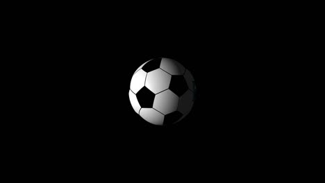 looping realistic animation of the spinning 3d soccer ball and text euro 2020. 4k resolution including alpha channel. animation with alpha (transparent background) for easy use in your video.