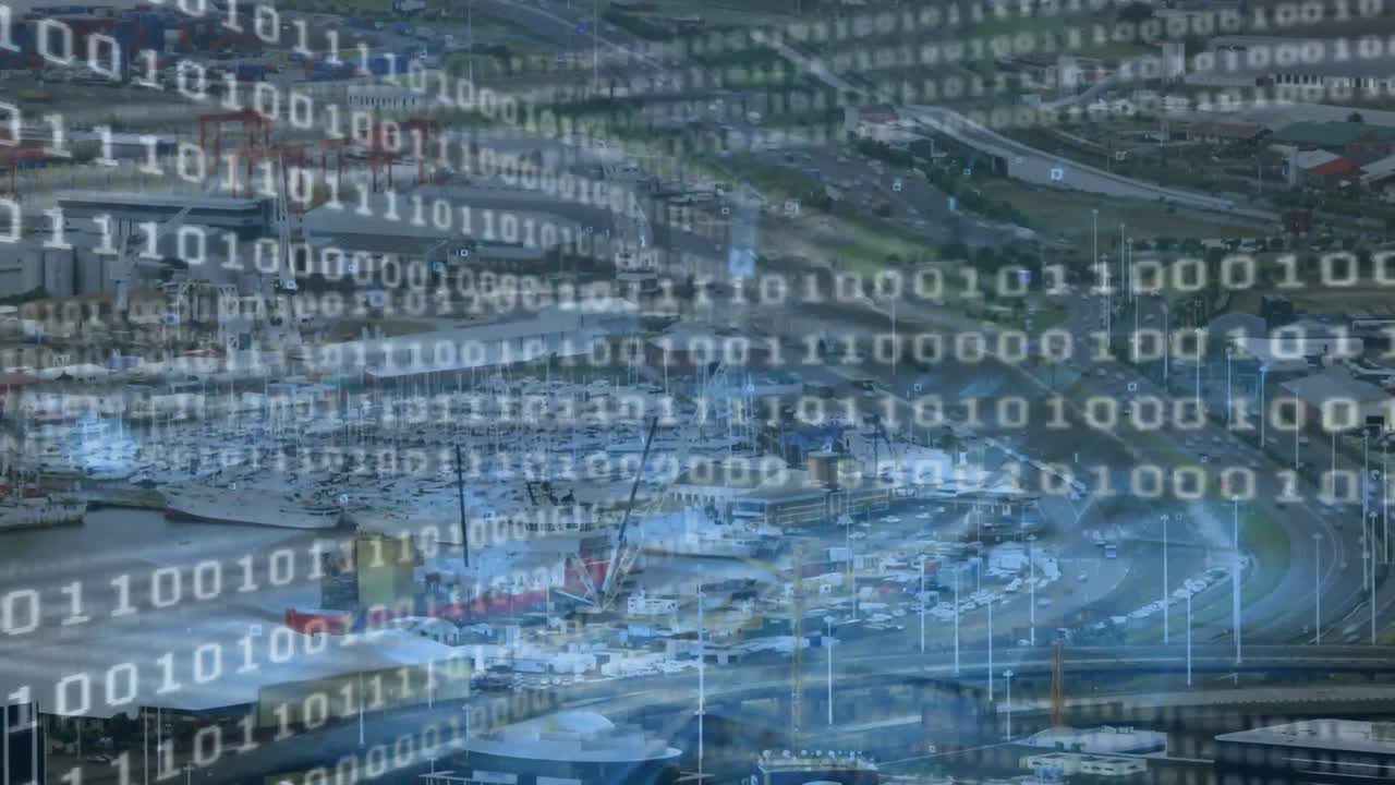 Binary codes and a city