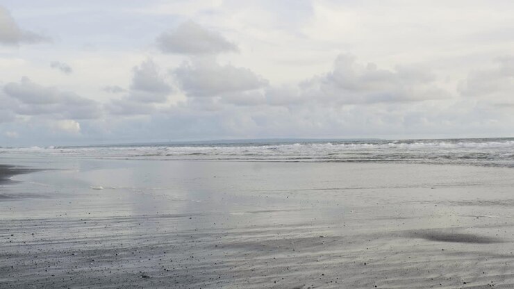 Beautiful view of the beach