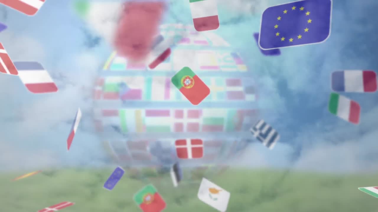 구름 위 에 날아다니는 국가  ⁇ 발 로 만든 지구