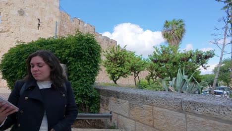 woman in jerusalem old city