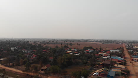 Camboya-Paisaje-Rural-Drone-Vuelo