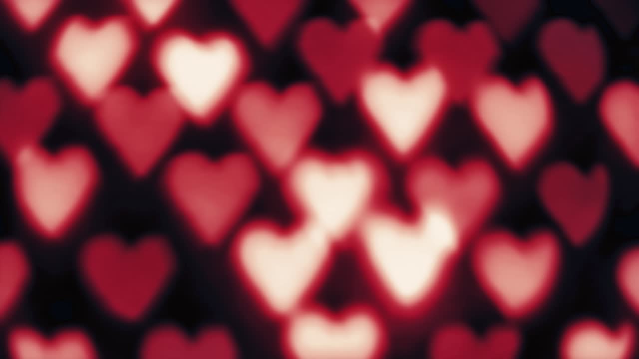 심장 모양의 보케는 불로 만들어져 있습니다.